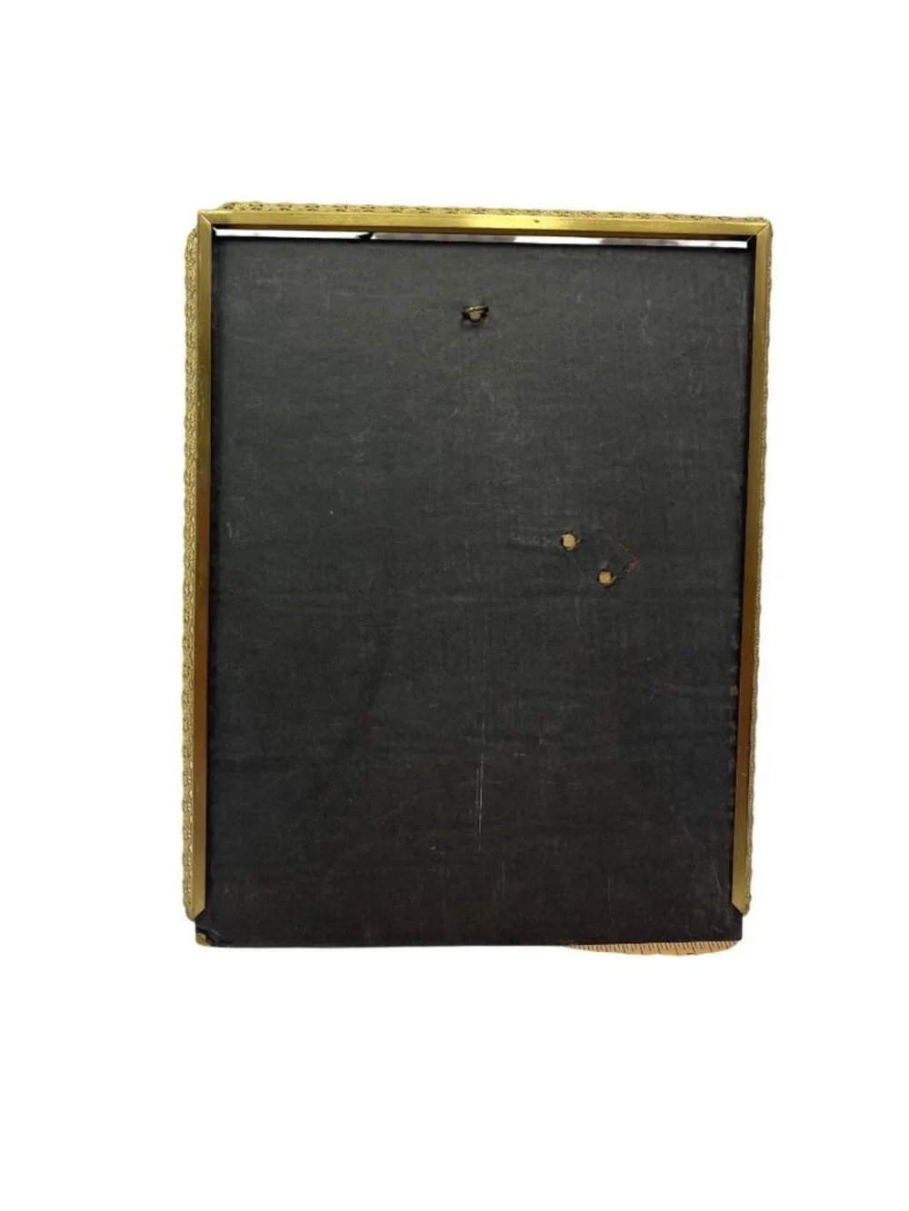 Vintage Ornate Gold Metal Frame With Decorative Edge 8x10 Display No Glass 49k